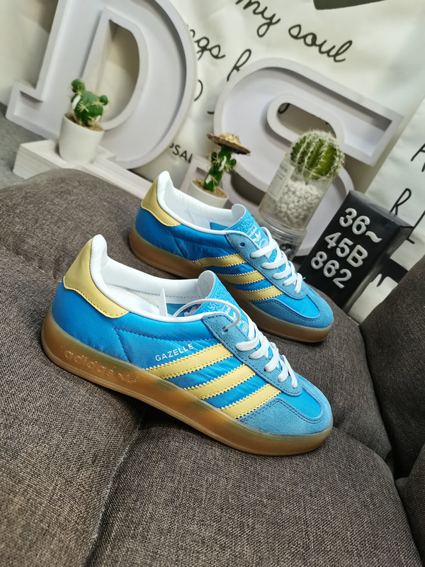 Shoes Adidas 862D company-level genuine half-size adlidas Adidas originals Gazelle Indoor casual wear-resistant lightweight low-top sneakers This Adidas sports shoe is 1979 Gazele lndoor19