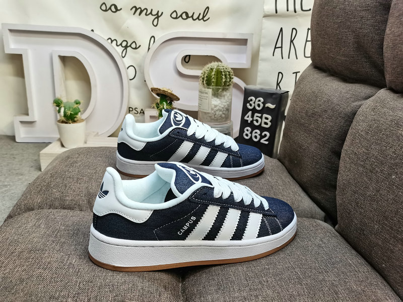 Shoes Adidas 862DAdidas Campus 00s JI3163 Tokyo hip-hop culture elements, creating the TOKYO ENERGY college series. Bread-style classic retro low-top versatile casual sports sneakers. Themed with the world's trendy cultural center "Tokyo", from 10
