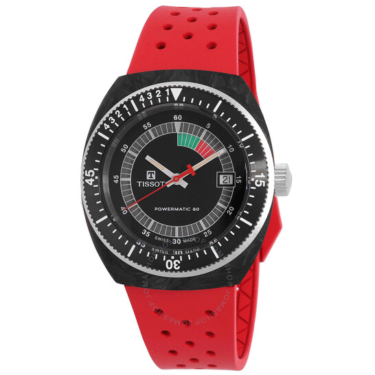 Sideral S Powermatic 80 Automatic Black Dial Men's Watch