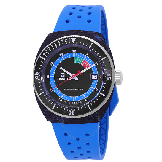 Sideral S Powermatic 80 Automatic Black Dial Men's Watch