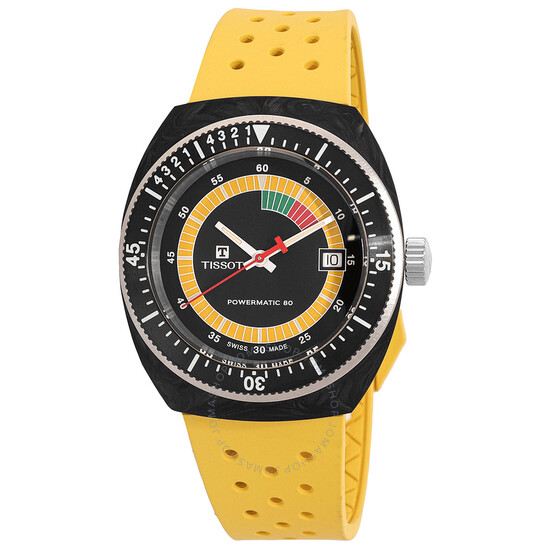 Sideral S Powermatic 80 Automatic Black Dial Men's Watch