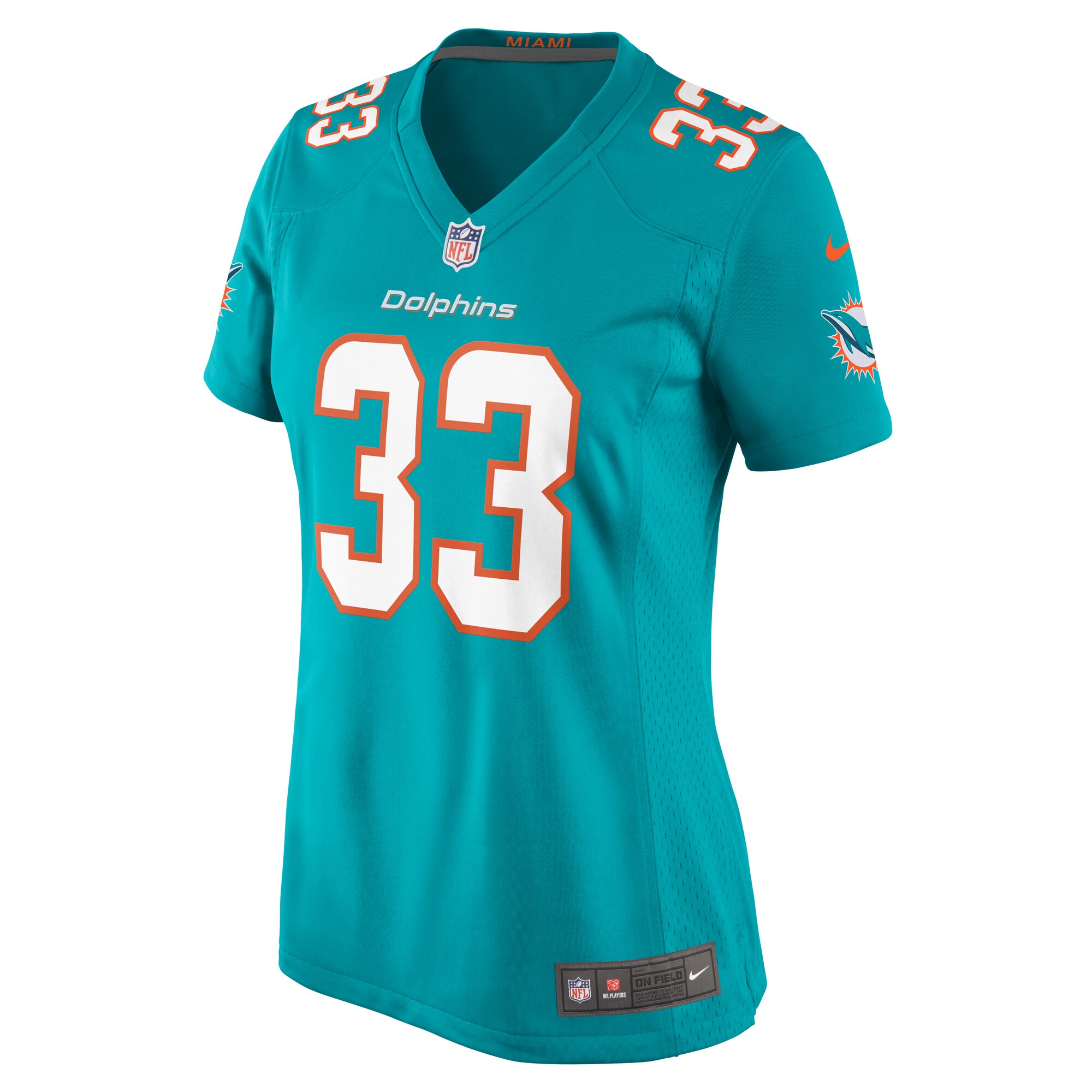 Siran Neal Miami Dolphins Nike Women's  Game Jersey -  Aqua
