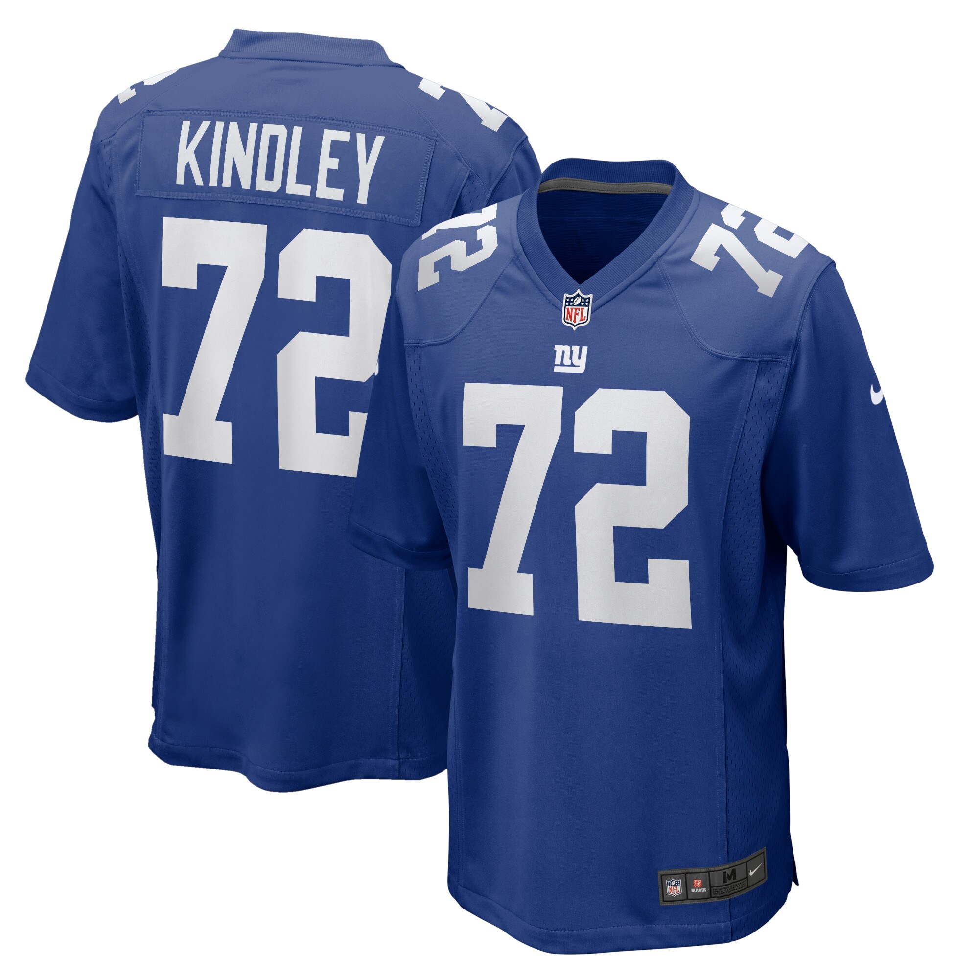 Solomon Kindley New York Giants Nike Home Game Player Jersey - Royal