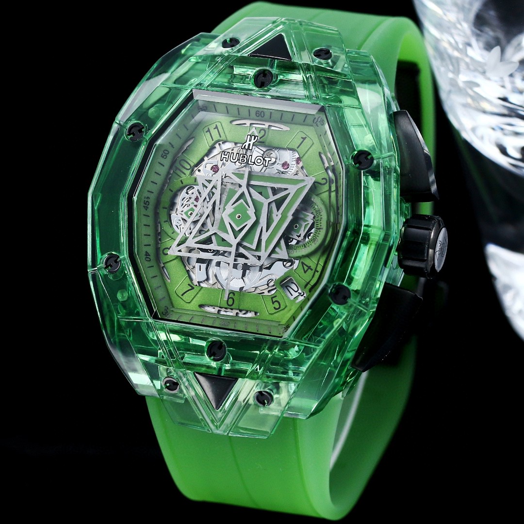 Hublot Green Sapphire Tourbillon - Limited Edition
