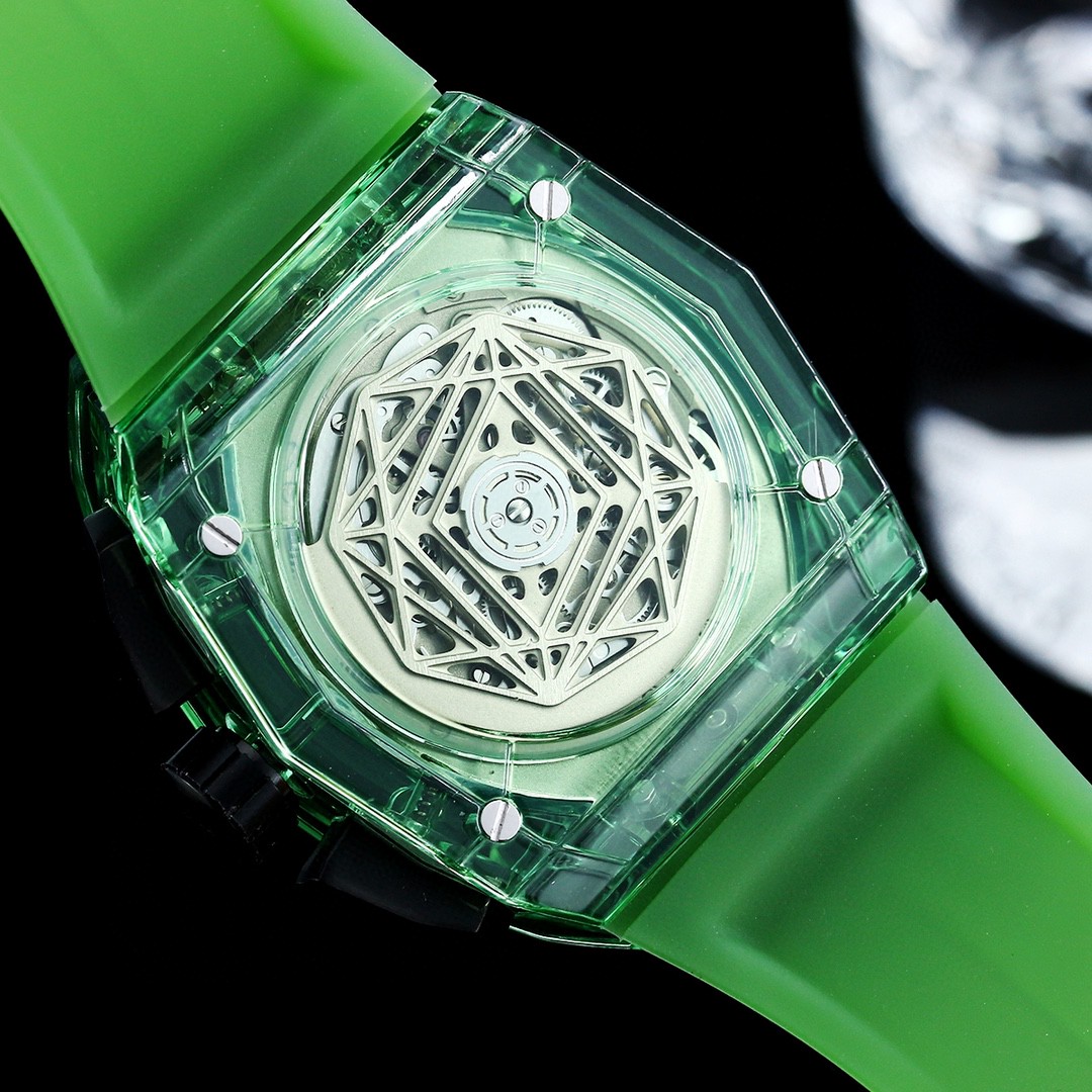 Hublot Green Sapphire Tourbillon - Limited Edition - Image 5