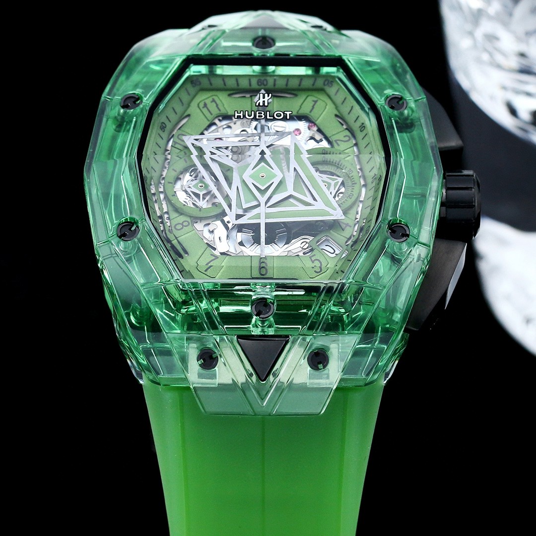 Hublot Green Sapphire Tourbillon - Limited Edition - Image 2