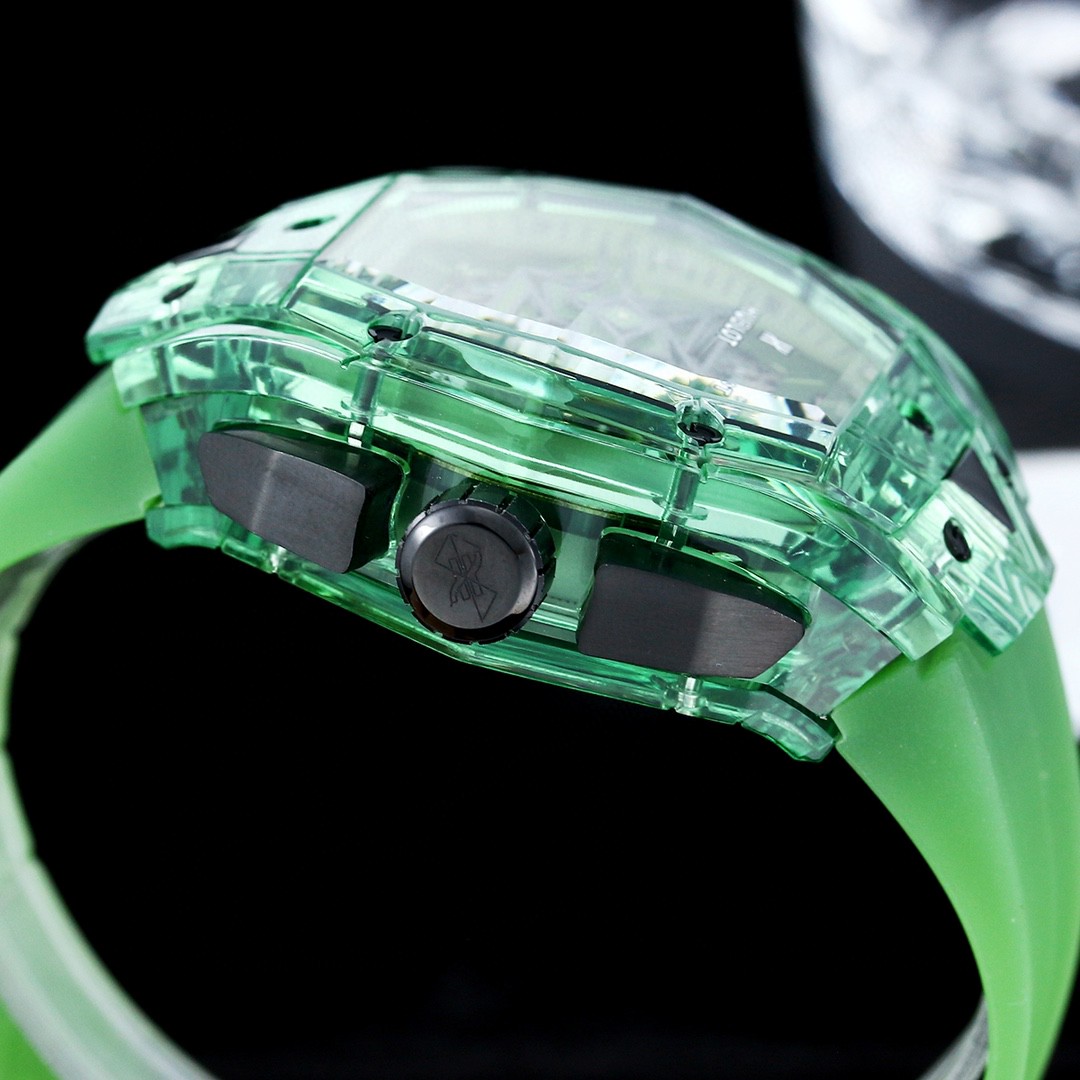 Hublot Green Sapphire Tourbillon - Limited Edition - Image 4