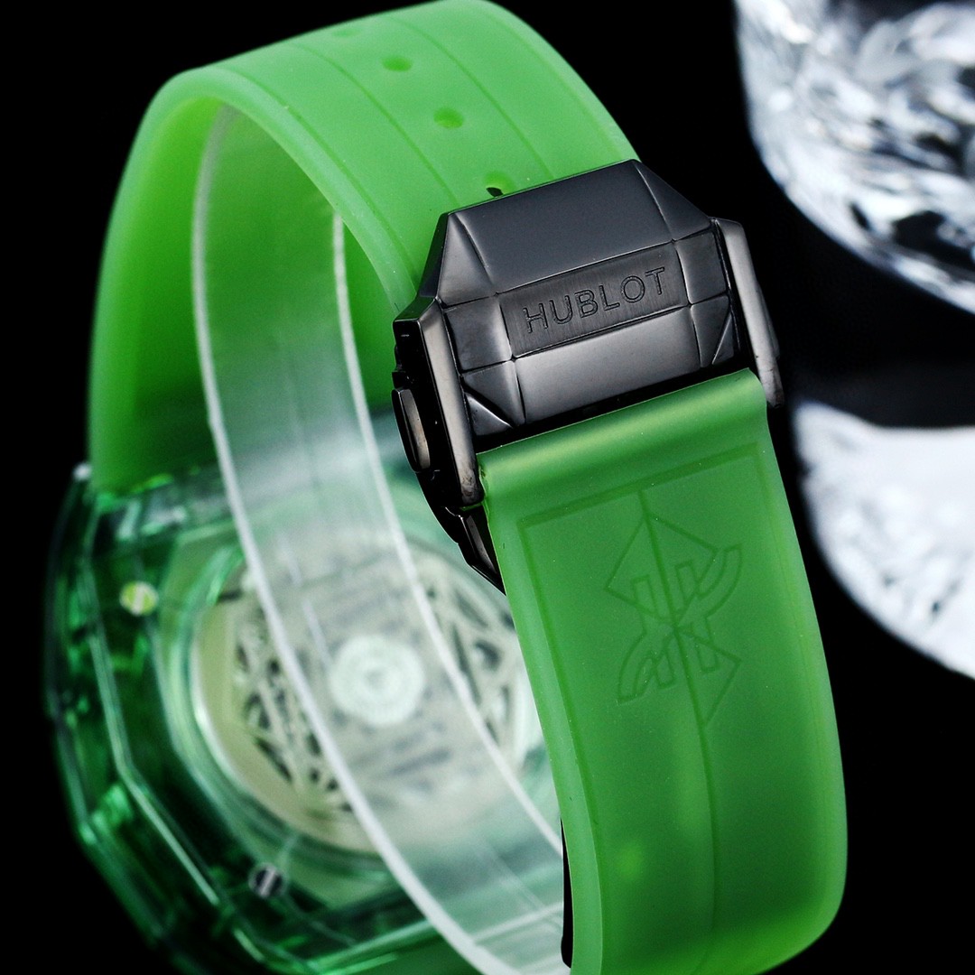 Hublot Green Sapphire Tourbillon - Limited Edition - Image 6
