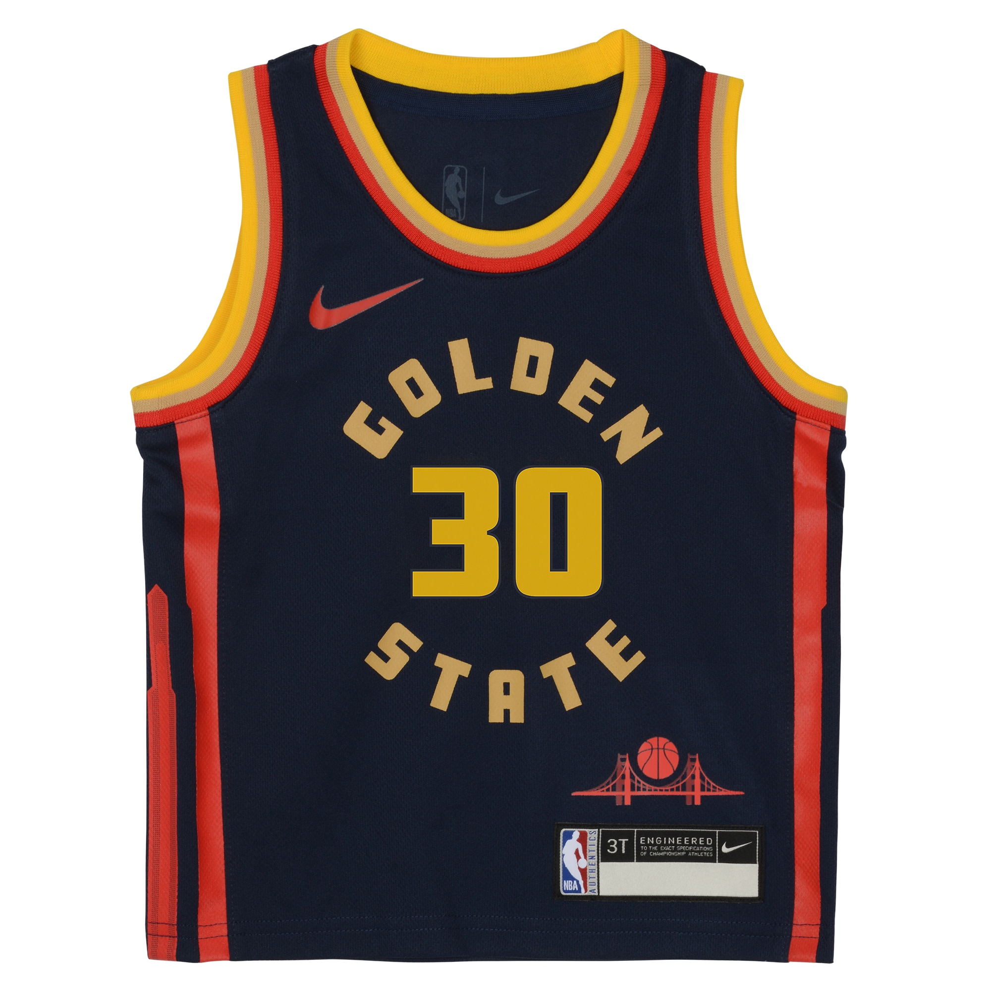 Nike Toddler Curry City Edition Jersey - Outstanding 2024/25 GSW #30 Fan Gear