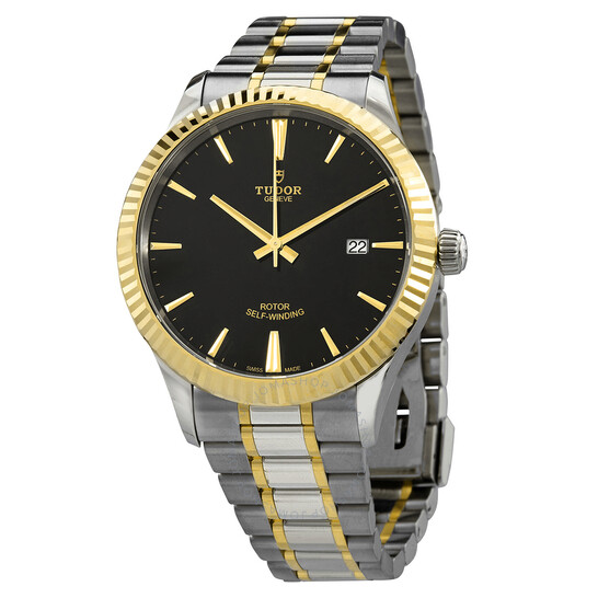Style Automatic Black Dial Men's Watch