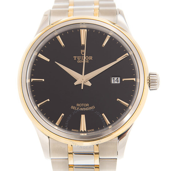 Style Automatic Black Dial Men's Watch