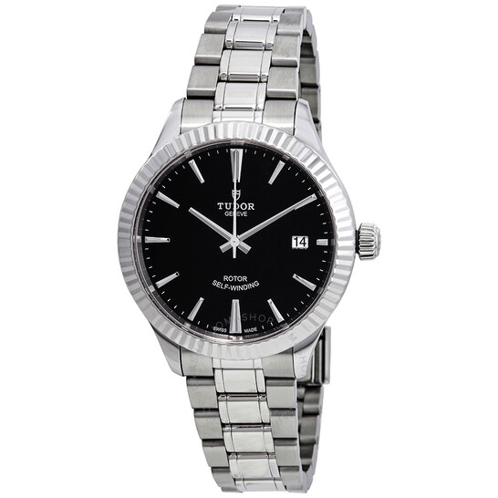 Style Automatic Black Dial Men's Watch