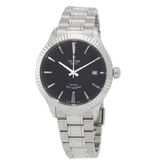 Style Automatic Black Dial Unisex Watch