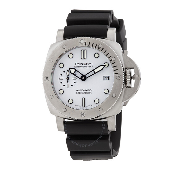 Submersible Bianco 42 Automatic White Dial Men's Watch