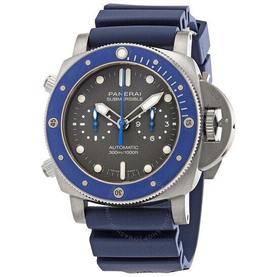 Submersible Chrono Guillaume Nery Edition Chronograph Automatic Shark Grey Dial Men's 47 mm Watch
