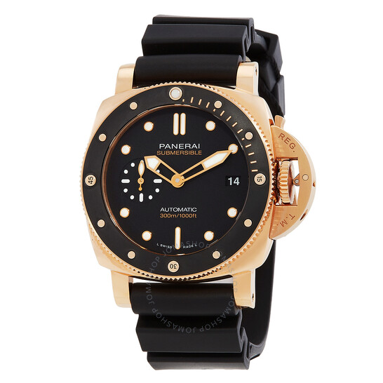 Submersible Goldtech Automatic Black Dial Men's Watch