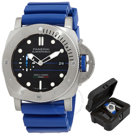 Submersible Paltrinieri Automatic Black Dial Men's Watch
