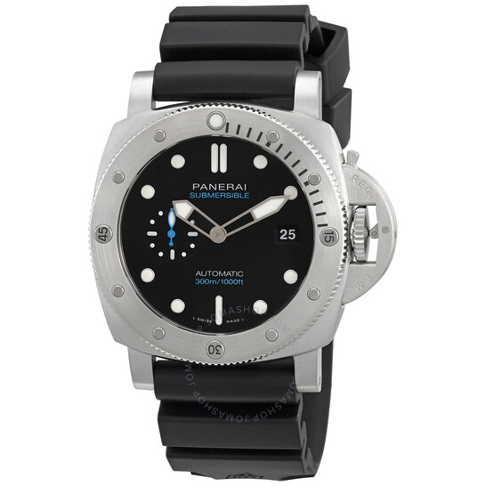 Submersible QuarantaQuattro 44mm Automatic Black Dial Men's Watch