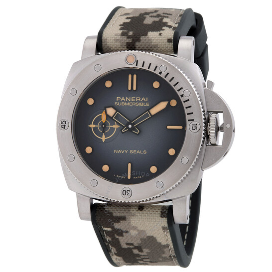 Submersible QuarantaQuattro Navy Seals Automatic Black Dial Men's Watch