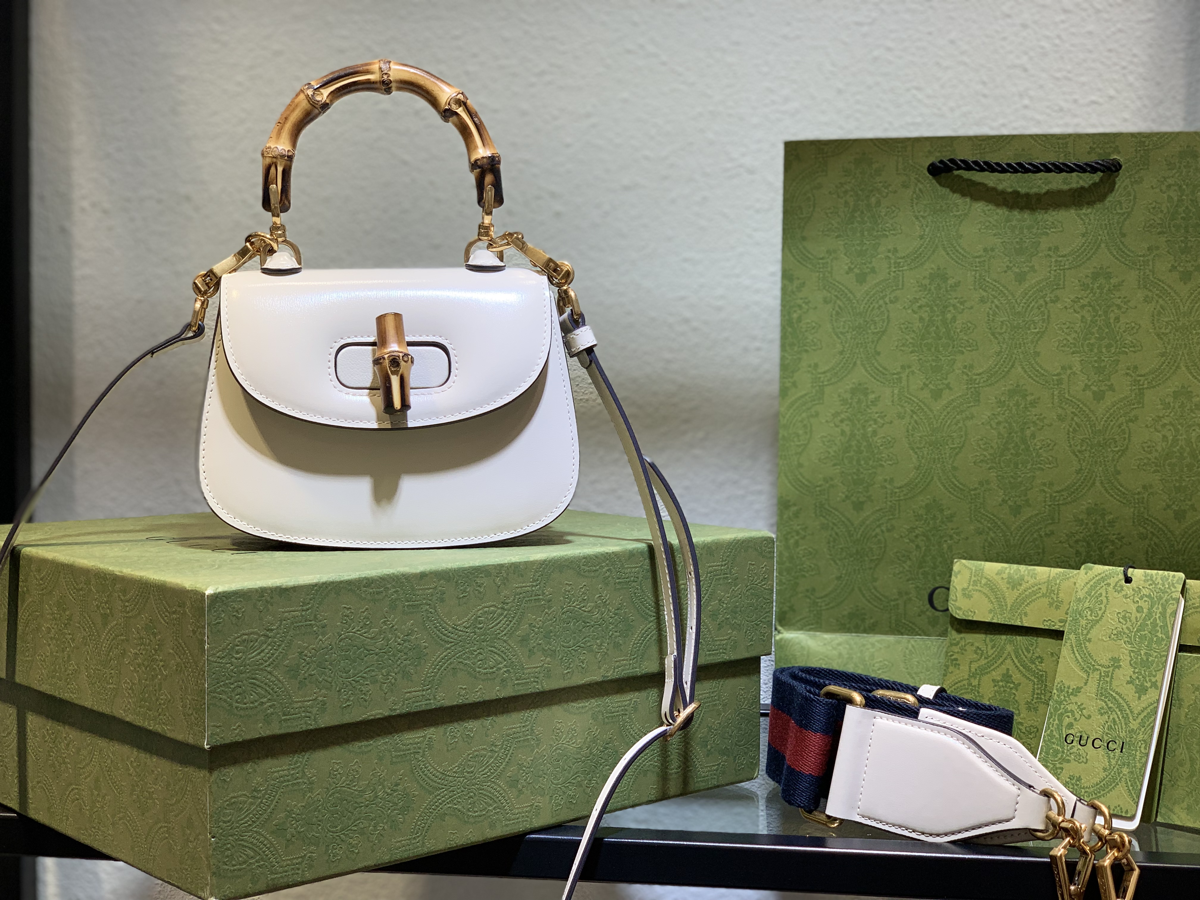 Túi Gucci Bamboo 1947 Top Handle