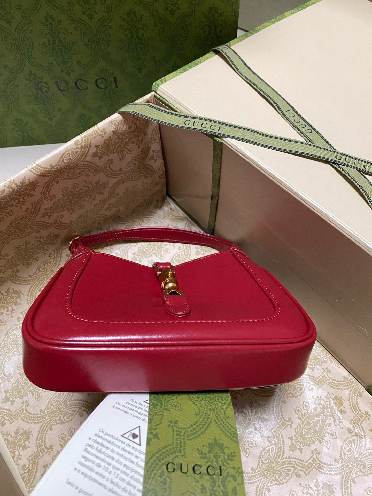 Túi Gucci Jackie 1961 Small Shoulder Red