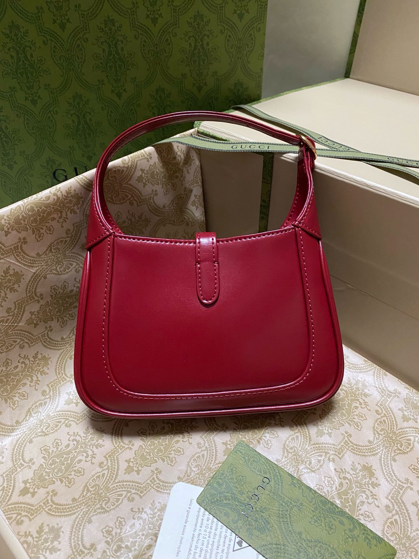 Túi Gucci Jackie 1961 Small Shoulder Red