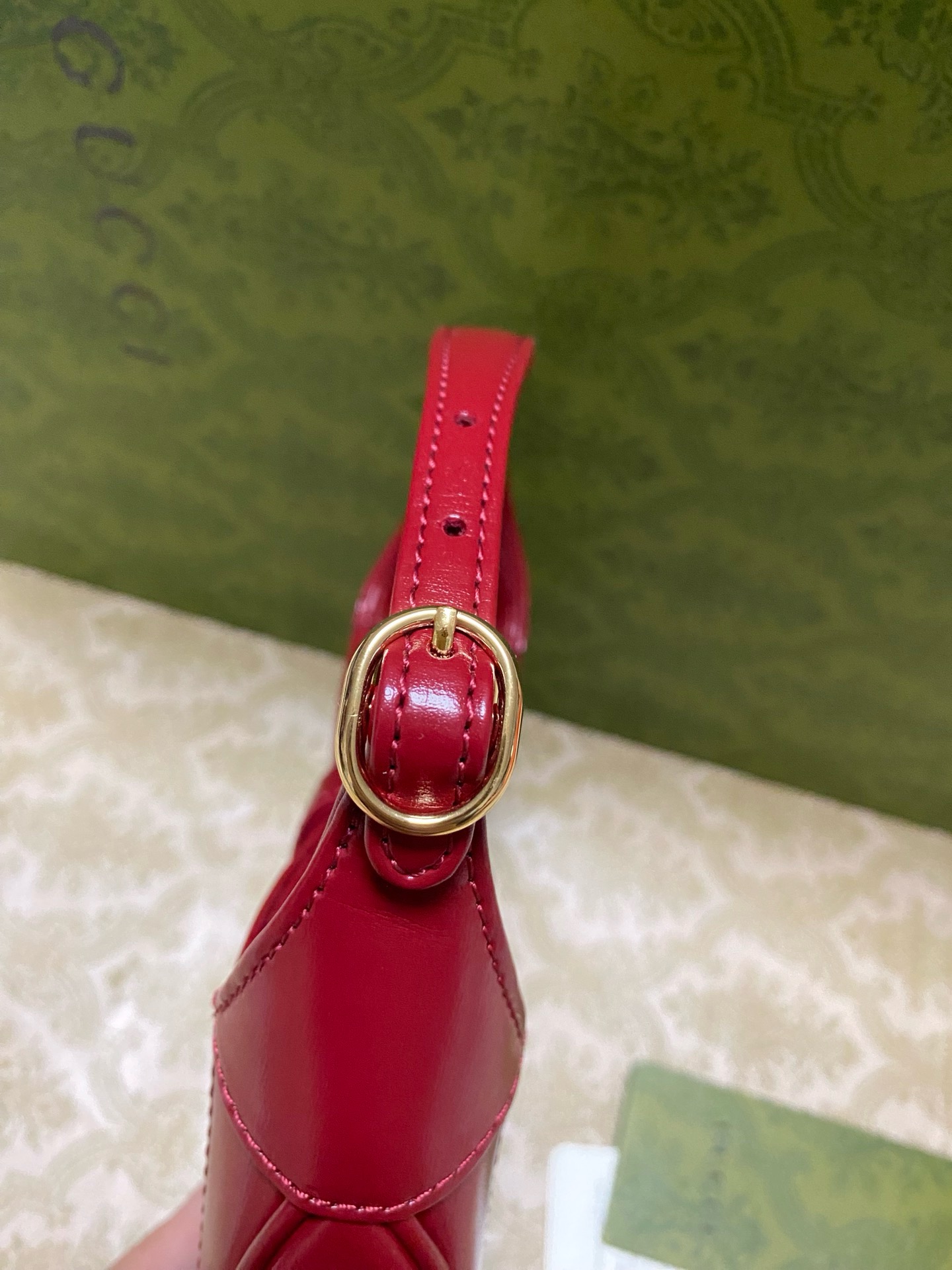 Túi Gucci Jackie 1961 Small Shoulder Red