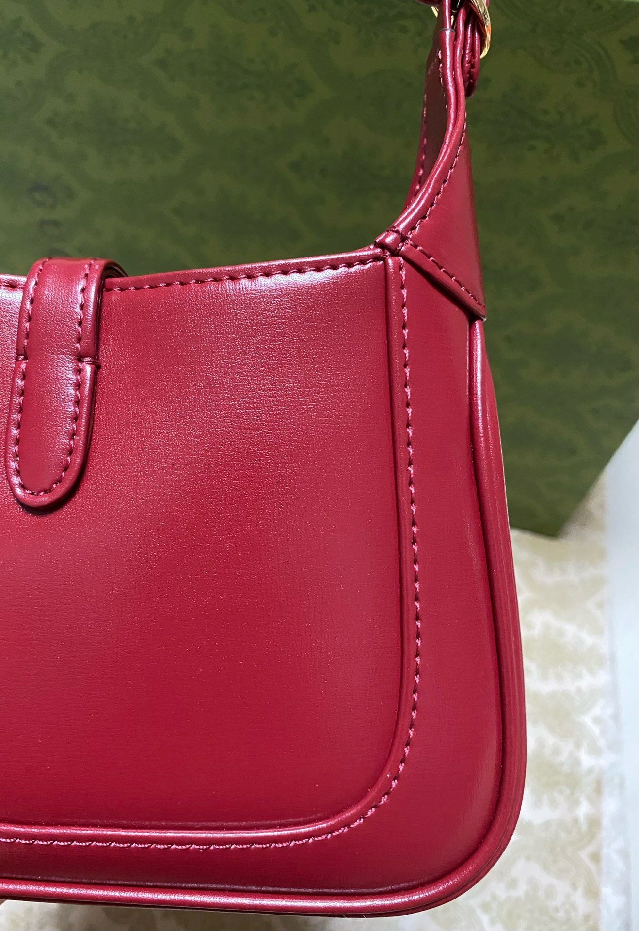Túi Gucci Jackie 1961 Small Shoulder Red