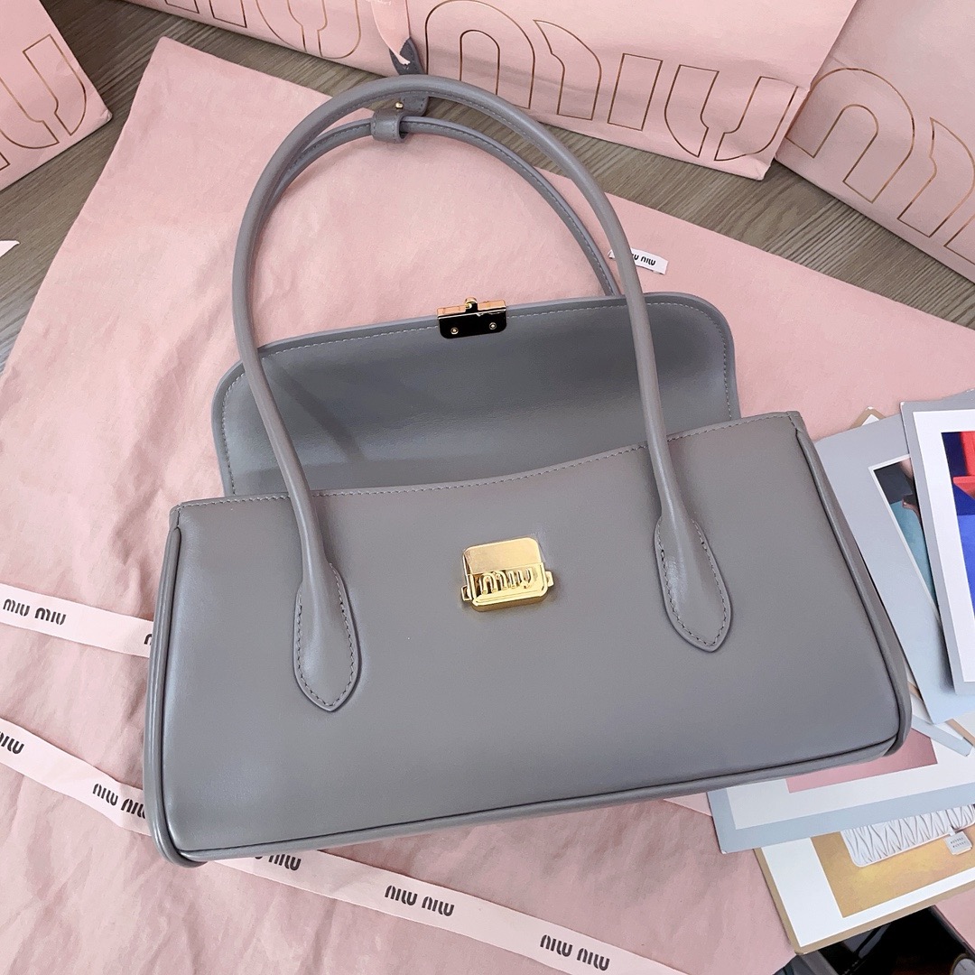 Túi Nữ Miu Miu Shoulder Bag 'Gray"