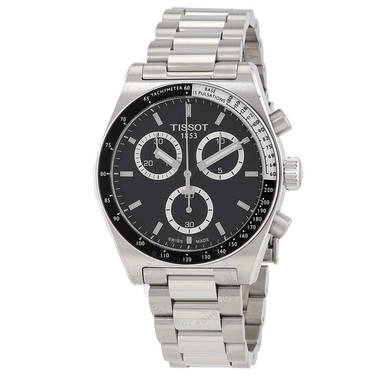 T-Sport Chronograph Quartz Black Dial Men's Watch