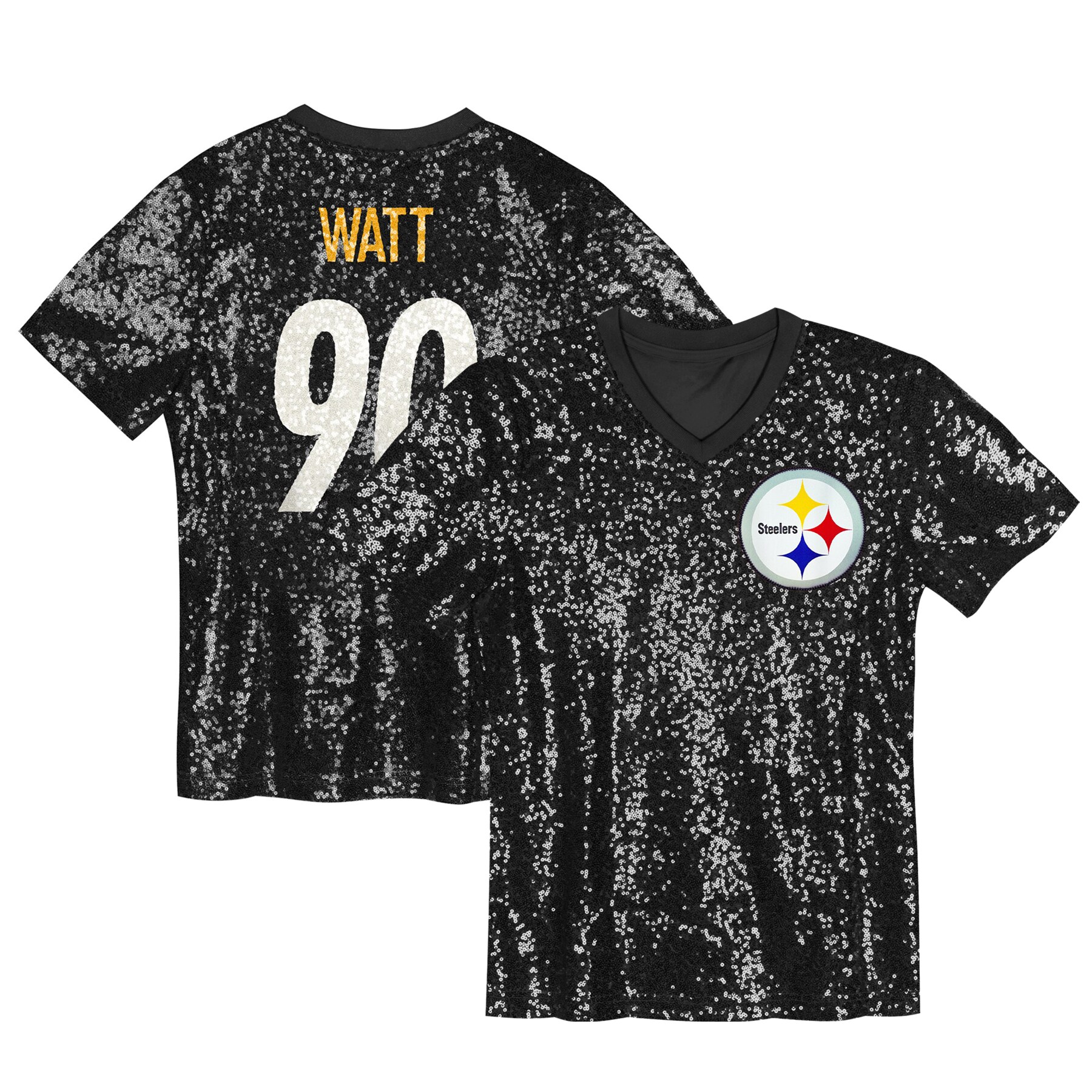 Steelers Sequin Watt Jersey