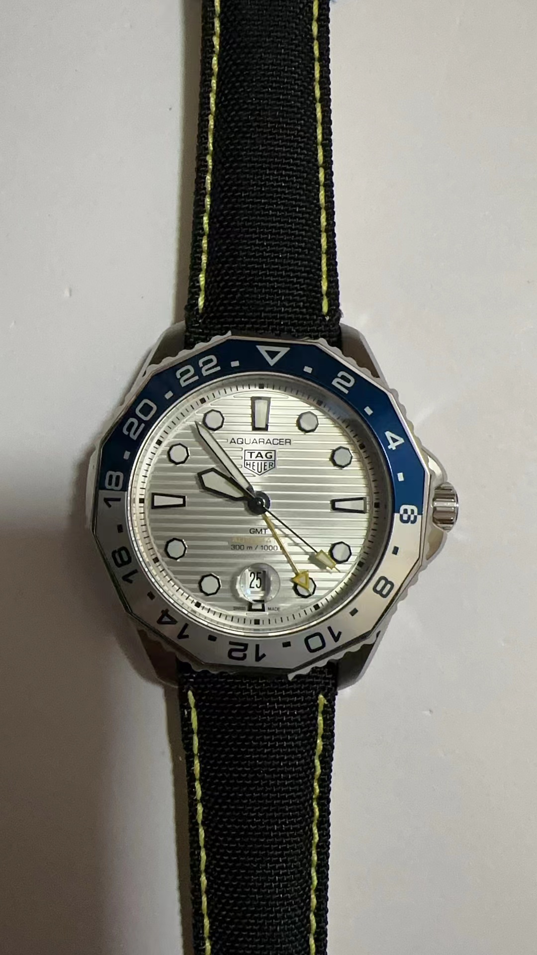silver Tag Heuer Aquaracer GMT - Tag Heuer Aquaracer GMT - Silver - Image 5