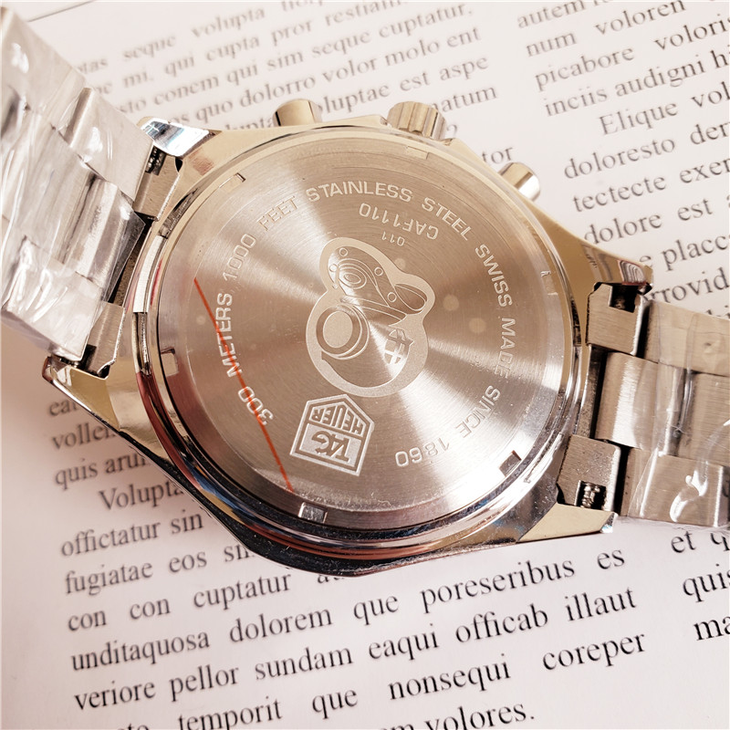 Alternative view of aquaracer Tag Heuer Blue Chronograph - Tag Heuer Aquaracer Blue Dial