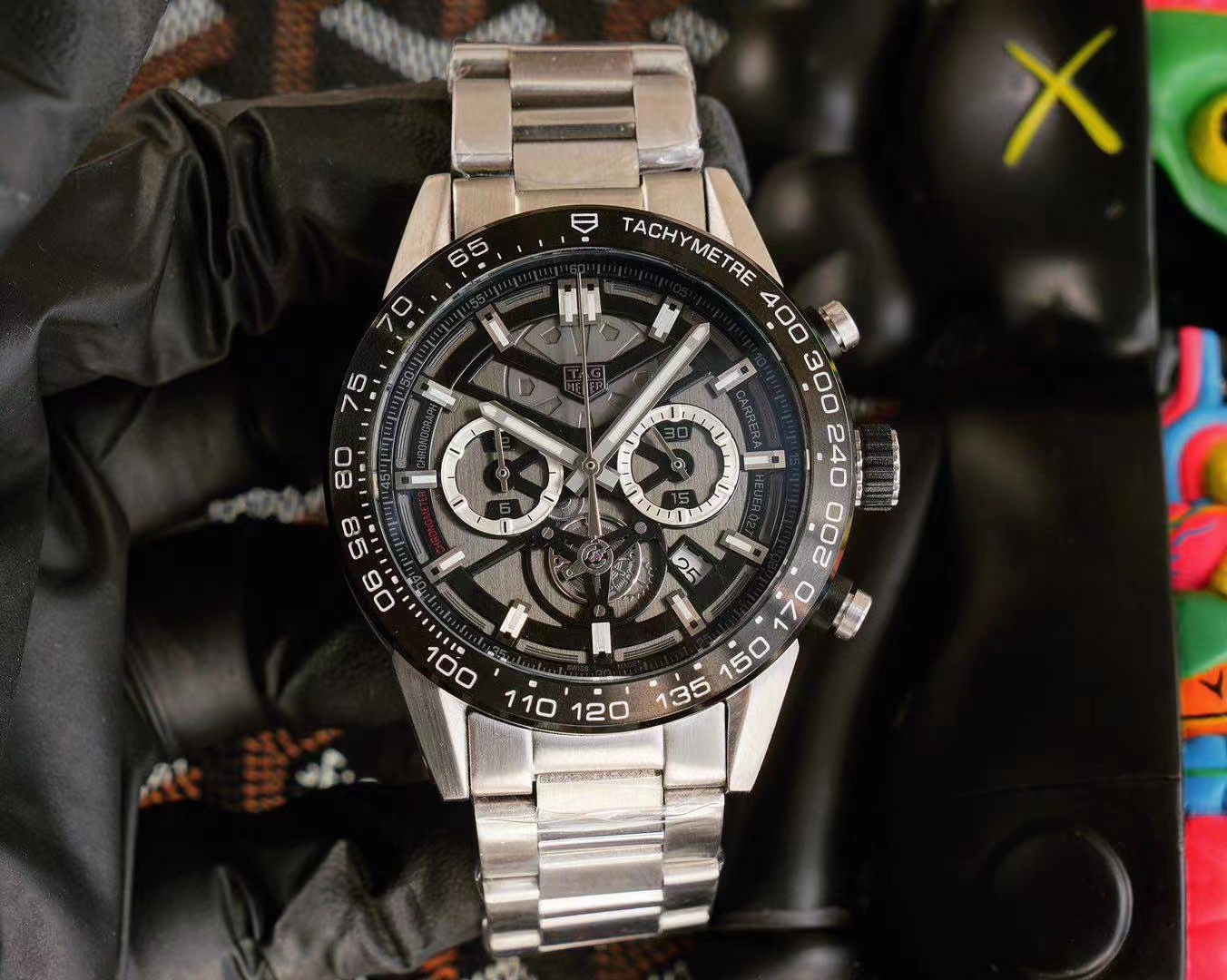 TAG Heuer Diamond Bezel - TAG Heuer Carrera Diamond Bezel - Stainless - Image 2