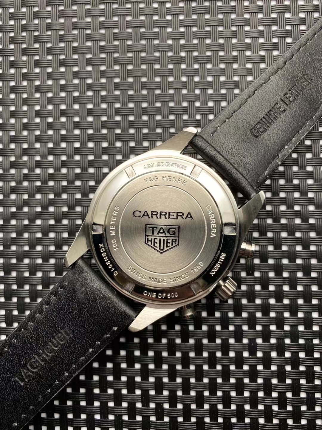 carrera TAG Heuer Silver Chronograph - TAG Heuer Carrera Silver Dial - Image 4