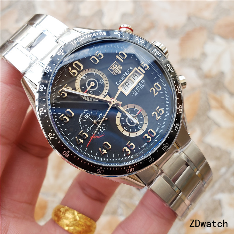 TAG Heuer Carrera Men’s Black Watch – CV2A10