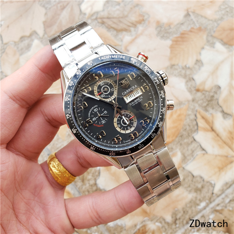 TAG Heuer Carrera Men’s Black Watch – CV2A10