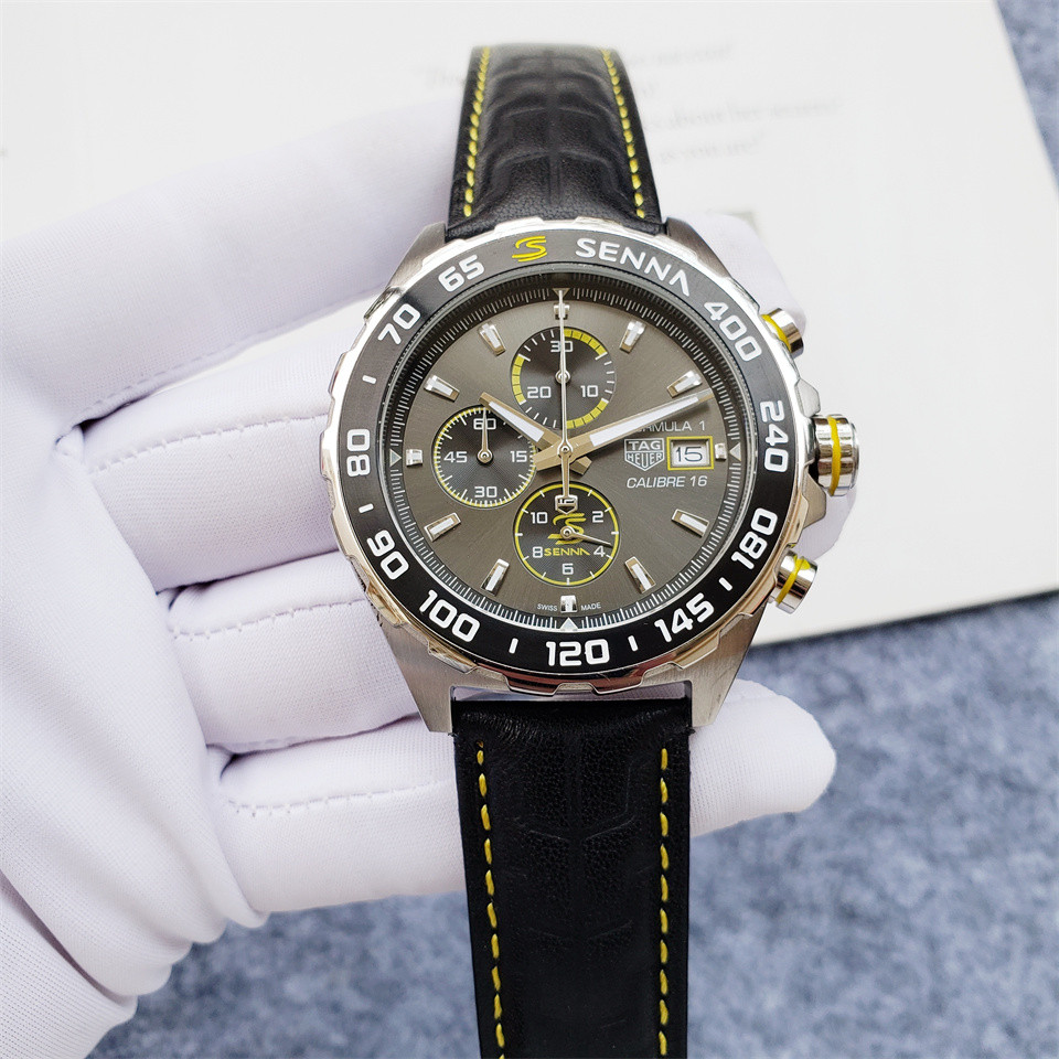 TAG Heuer Formula 1 Men’s Black Watch – CAZ201B.FC6487 black leather strap