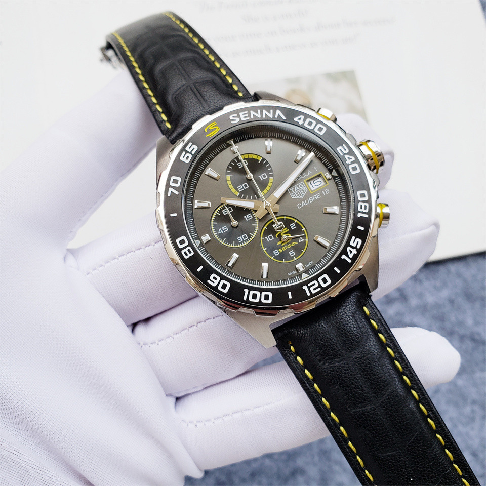 TAG Heuer Formula 1 Men’s Black Watch – CAZ201B.FC6487 black leather strap