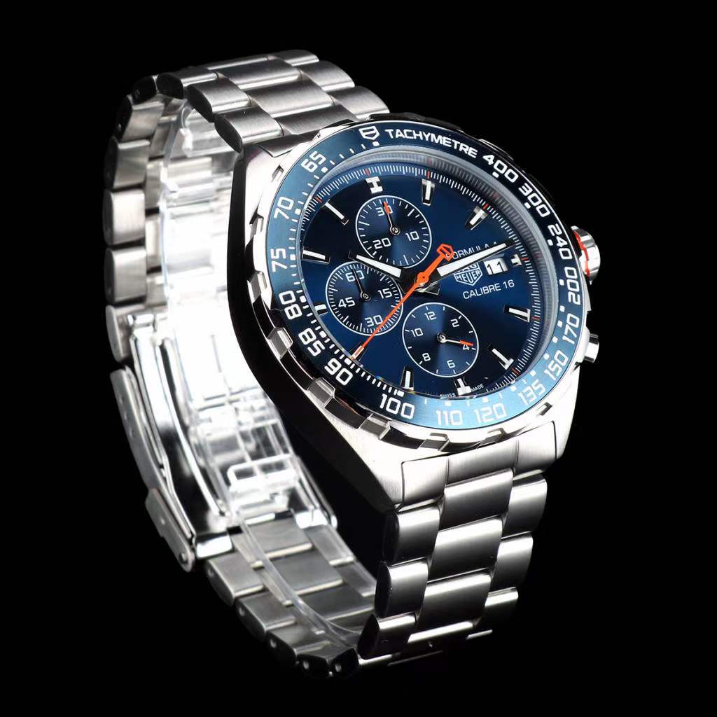 TAG Heuer Blue Chronograph formula - TAG Heuer Formula 1 Blue - Steel 2 - Image 4
