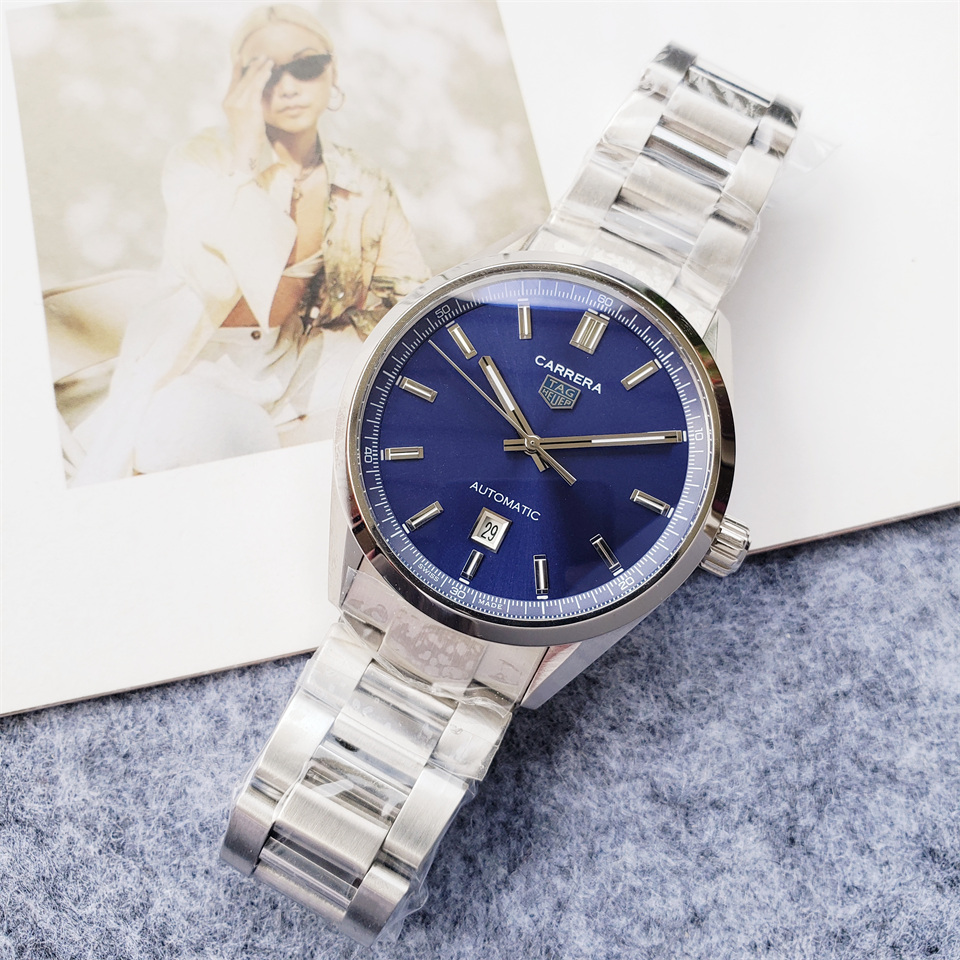 TAG Heuer Carrera Blue Dial stainless - TAG Heuer Carrera Blue Dial - Image 3