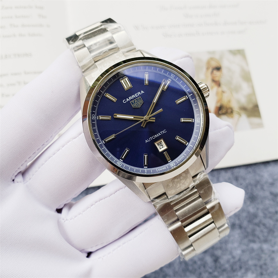 TAG Heuer Carrera Blue Dial stainless - TAG Heuer Carrera Blue Dial - Image 8