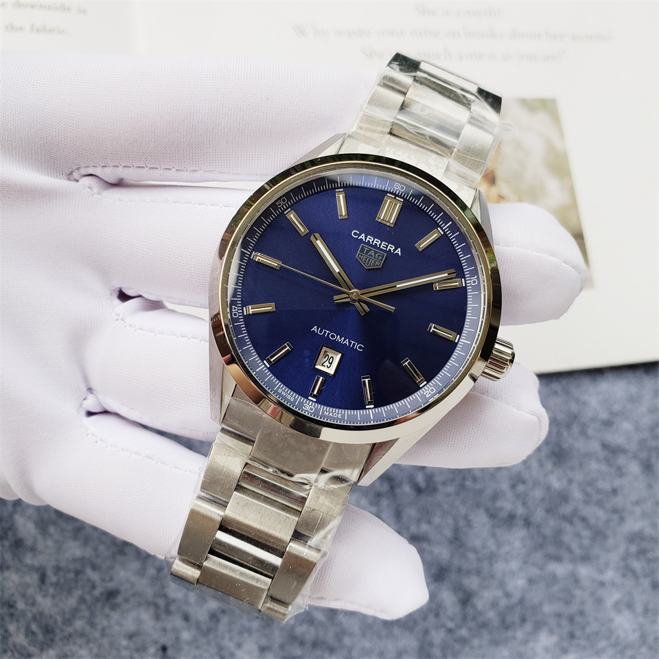 TAG Heuer Carrera Blue Dial stainless - TAG Heuer Carrera Blue Dial - Image 6