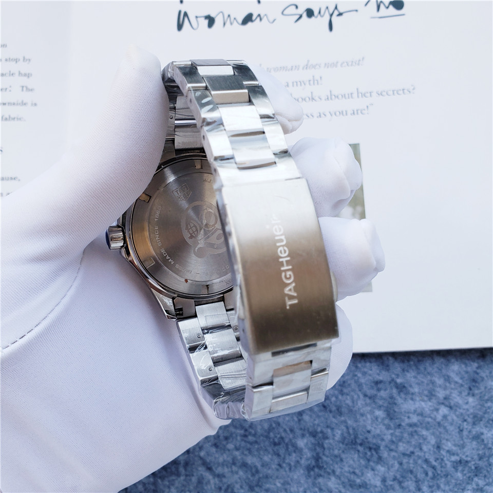 TAG Heuer Aquaracer Blue - Steel Bracelet Automatic Watch - Image 2