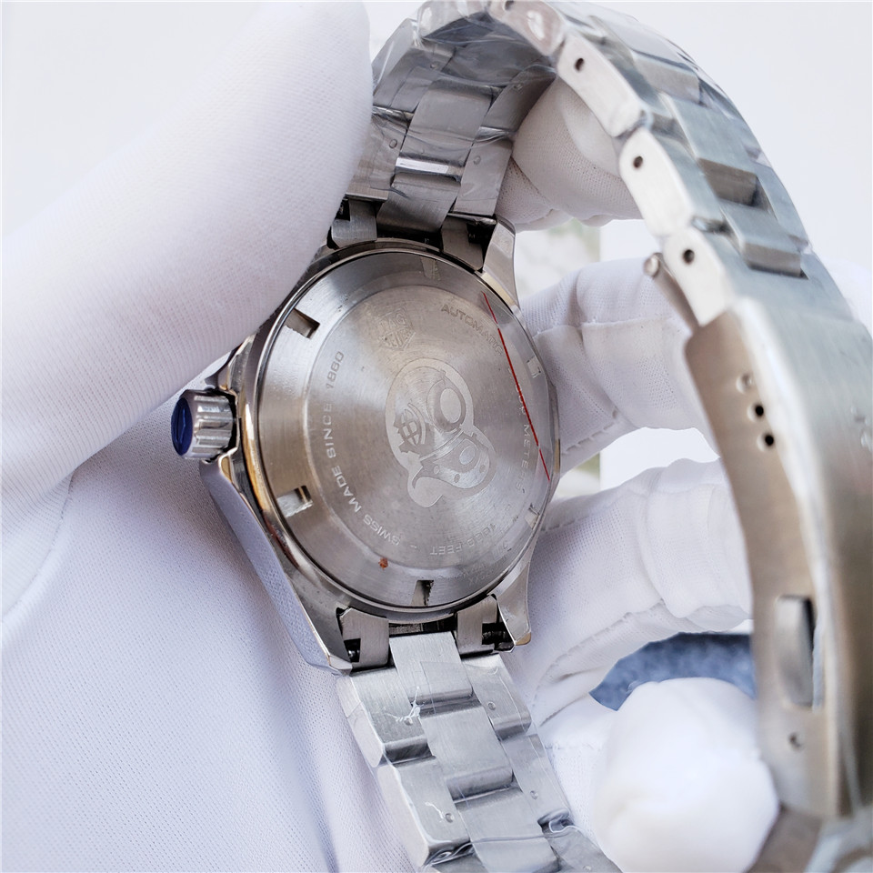 TAG Heuer Aquaracer Blue - Steel Bracelet Automatic Watch - Image 3