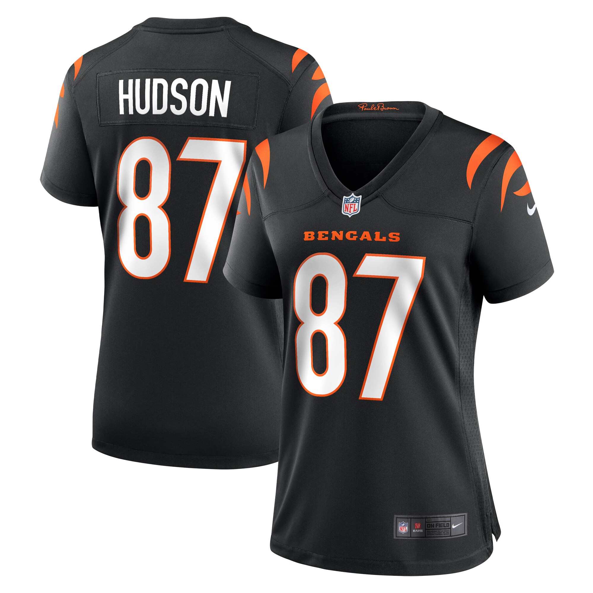 Tanner Hudson Cincinnati Bengals Nike Women's Home Game Player Jersey - Black