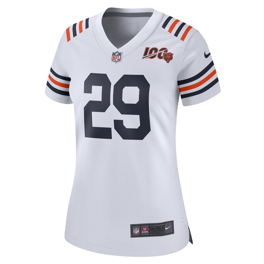 Tarik Cohen Chicago Bears Nike Women's 2019 100th Season Alternate Classic Game Jersey - White