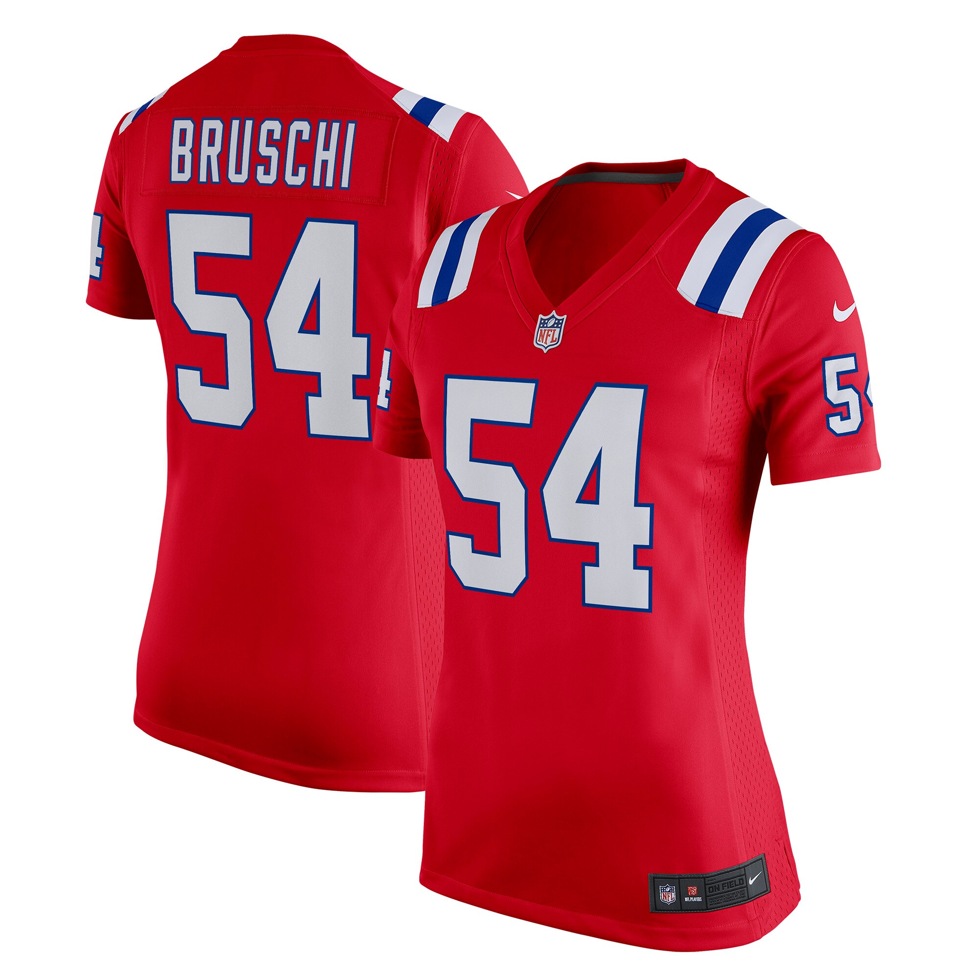 Tedy Bruschi New England Patriots Nike Women’s Game Retired Player Jersey – Navy