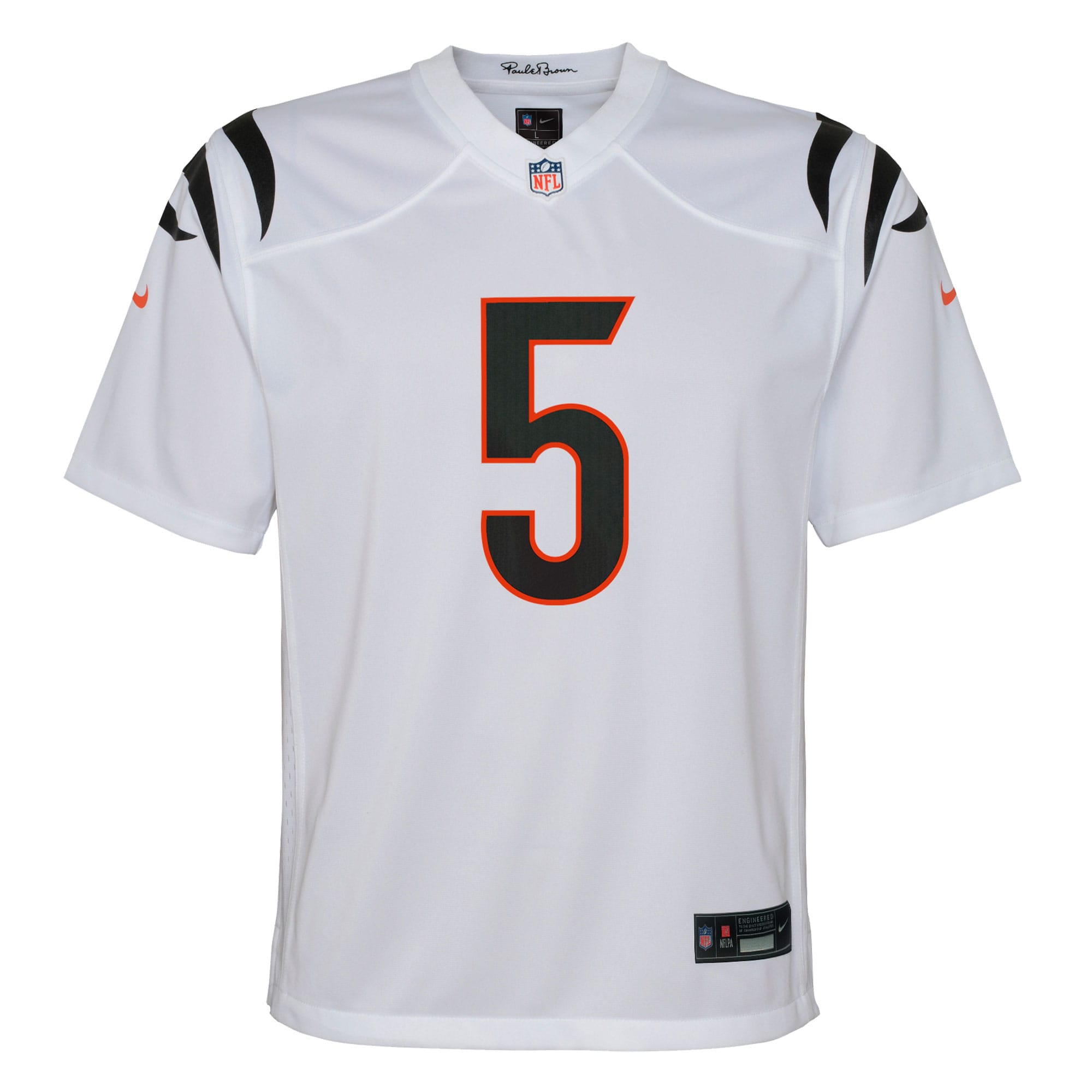 Tee Higgins Cincinnati Bengals Nike Youth Game Jersey – White