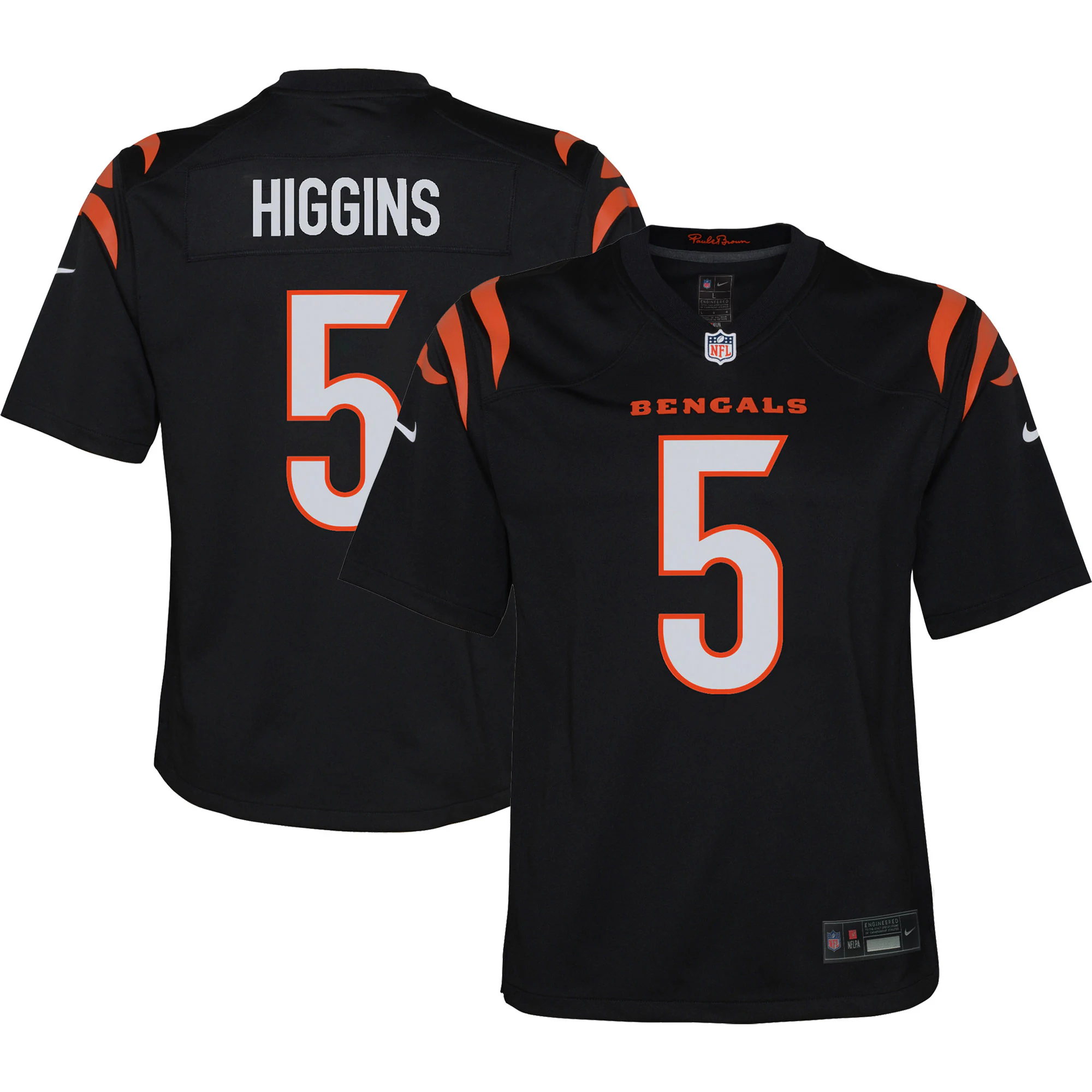 Tee Higgins Cincinnati Bengals Nike Youth Game Jersey – White